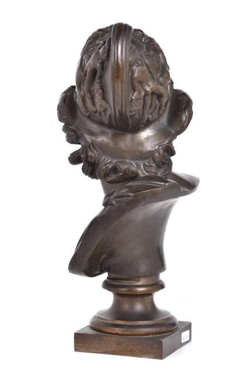 ESCUELA FRANCESA, SIGLO XIX.  “Busto de Áyax”, Grand Tour, 