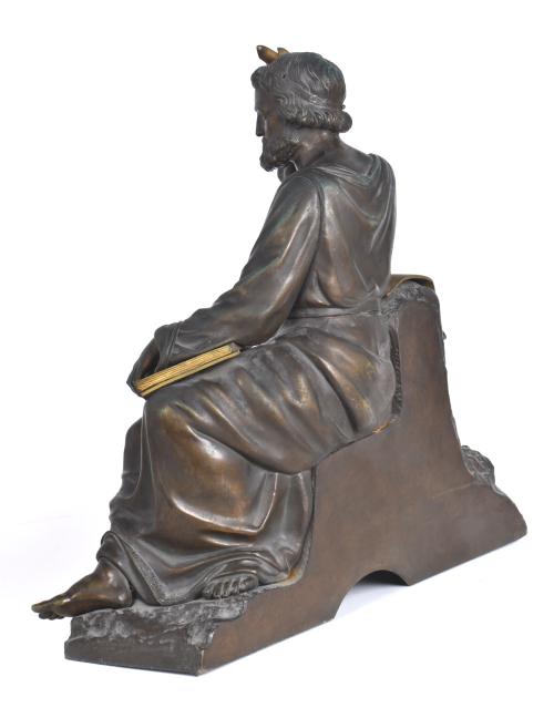 ESCUELA FRANCESA, SIGLO XIX. “Filósofo griego” Napoleón III