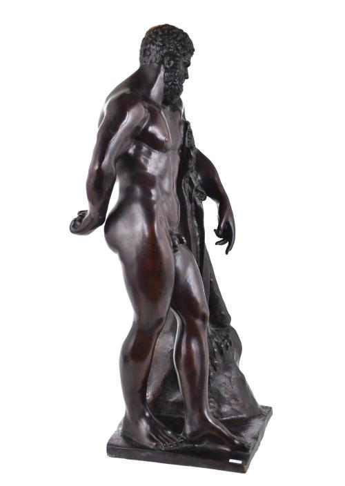 ESCUELA ITALIANA, SIGLO XIX.  “Hércules de Farnesio”, Grand