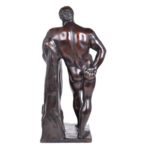 ESCUELA ITALIANA, SIGLO XIX.  “Hércules de Farnesio”, Grand