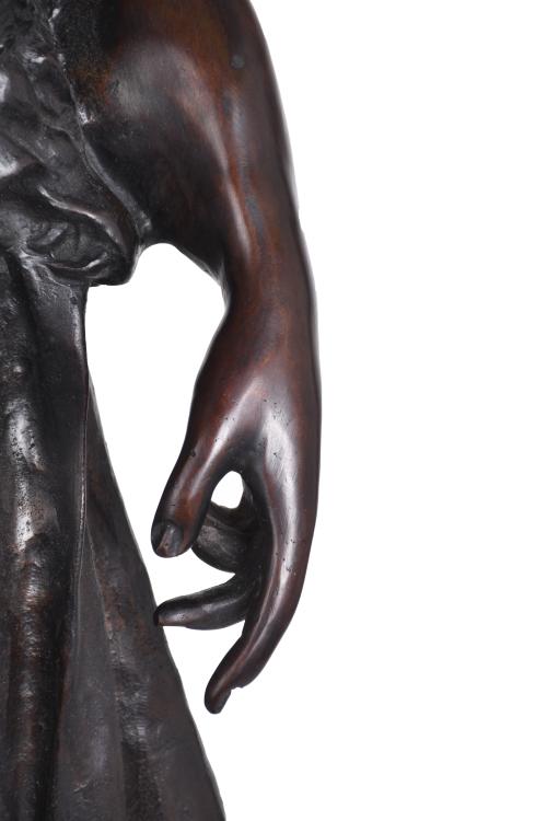 ESCUELA ITALIANA, SIGLO XIX.  “Hércules de Farnesio”, Grand