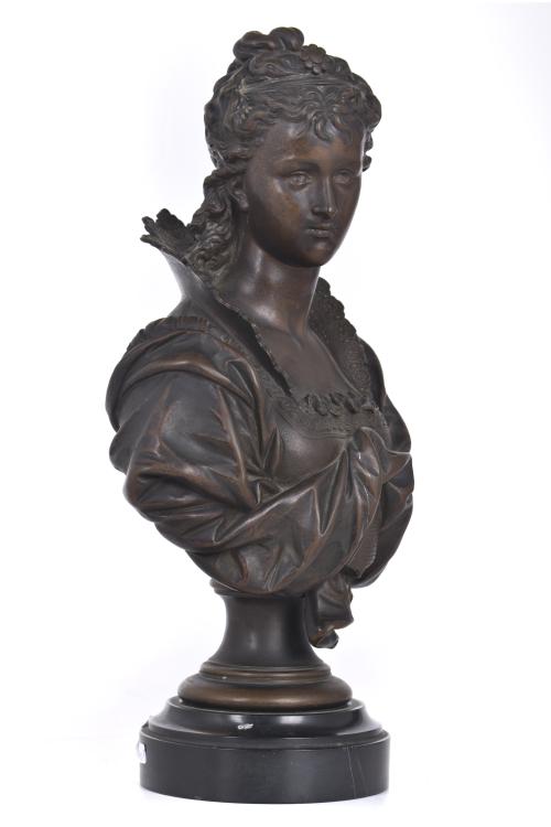 EUTROPE BOURET (1833 - 1906).  “Dama”. 