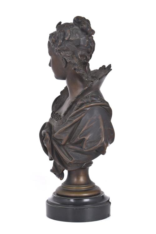 EUTROPE BOURET (1833 - 1906).  “Dama”. 