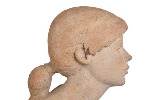 SALVADOR MAÑOSA (1945 - 2022). "Busto femenino". 