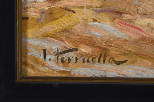 JOAQUIM TERRUELLA MATILLA (1891-1957). "Gibraltar". 