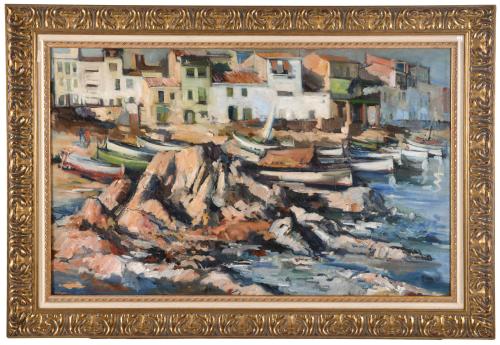 JOAN SERRA MELGOSA (1899-1970) "Calella".