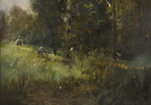 ELISEU MEIFRÉN ROIG (1859-1940). "Paisaje".