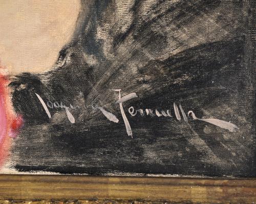 JOAQUIM TERRUELLA MATILLA (1891-1957). "Plaza de toros y mu