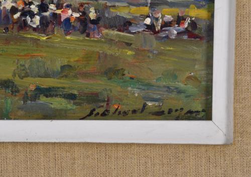 JOSE OLIVET LEGARES (1885-1956).  "Romería".