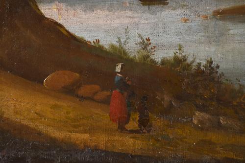 ESCUELA ESPAÑOLA, SIGLO XIX-XX. "Paisaje".