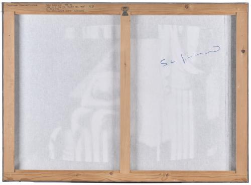 MARIO SCHIFANO (1934-1998).  "Ore 22:15, Maestri italiano d