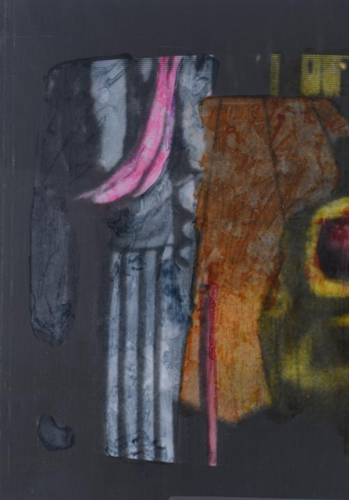 MARIO SCHIFANO (1934-1998).  "Ore 22:15, Maestri italiano d