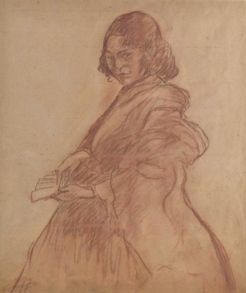 RICARD CANALS Y LLAMBÍ (1876-1931). "Gitanilla".