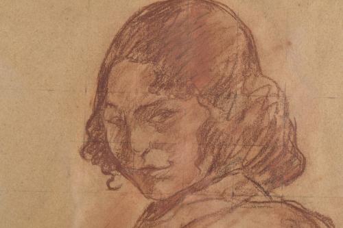 RICARD CANALS Y LLAMBÍ (1876-1931). "Gitanilla".