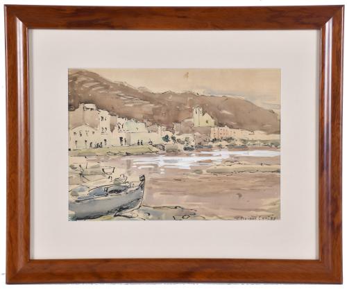 JORDI FREIXAS CORTES (1917-1984) "Cadaqués".