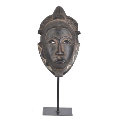 20TH CENTURY AFRICAN SCHOOL. Baulé mask, Ivory Coast.