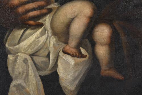 18TH CENTURY ITALIAN SCHOOL. &#39;Saint Joseph and Child&#39;.
