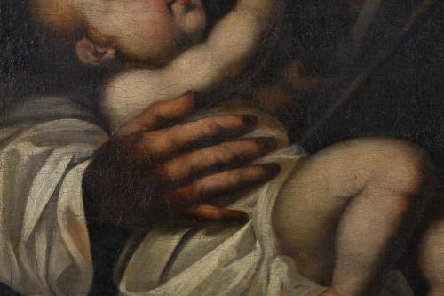 18TH CENTURY ITALIAN SCHOOL. &#39;Saint Joseph and Child&#39;.