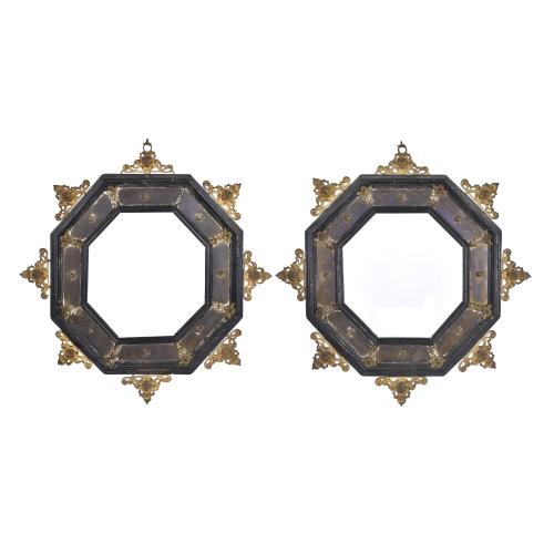 Pair of frames, probably Florentine, 17th century.