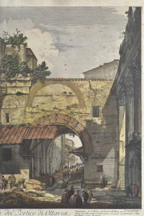GIOVANNI BATTISTA PIRANESI (1720-1778). "Vedutta interna de