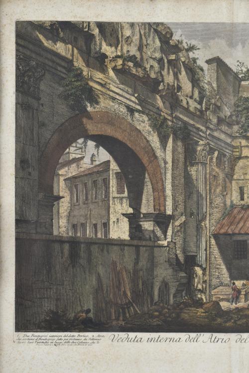 GIOVANNI BATTISTA PIRANESI (1720-1778). "Vedutta interna de
