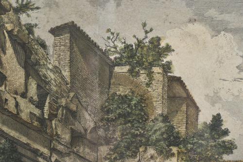 GIOVANNI BATTISTA PIRANESI (1720-1778). "Vedutta interna de