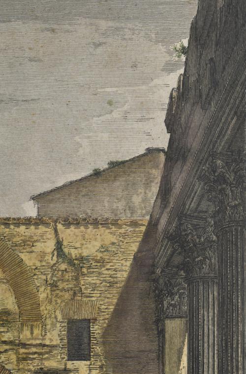 GIOVANNI BATTISTA PIRANESI (1720-1778). "Vedutta interna de