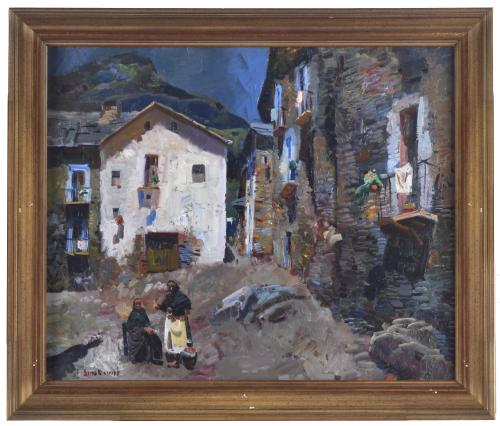 MIQUEL SERRA ESCRIBA (1947).   "Paisaje".