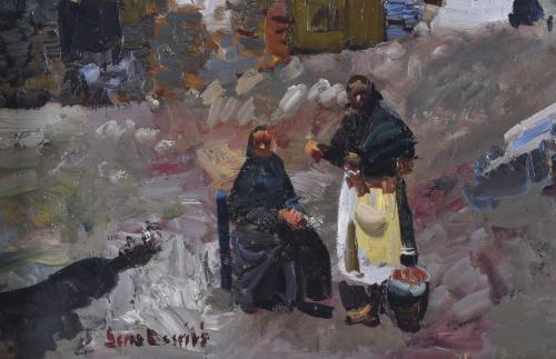 MIQUEL SERRA ESCRIBA (1947).   "Paisaje".
