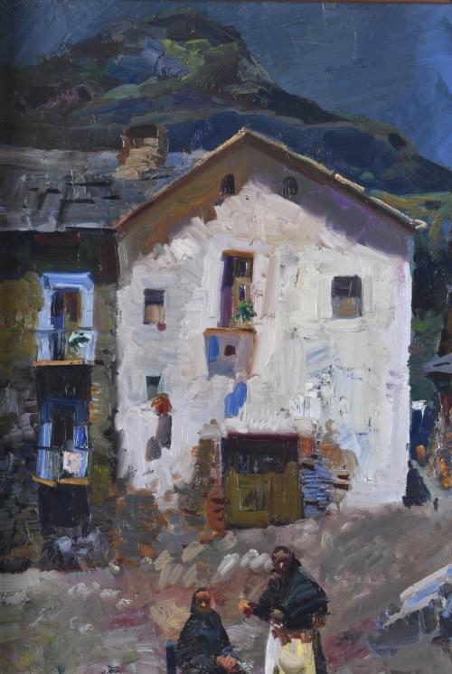 MIQUEL SERRA ESCRIBA (1947).   "Paisaje".