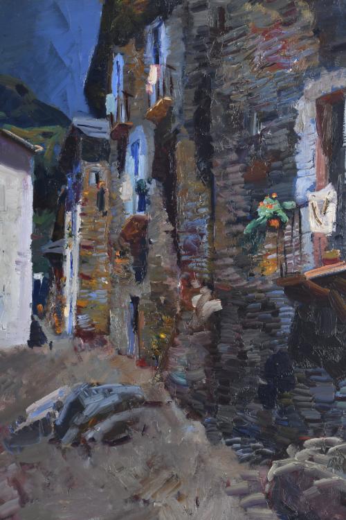 MIQUEL SERRA ESCRIBA (1947).   "Paisaje".