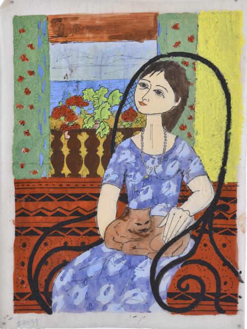VICENÇ CARALTO (1936-1995).  Pareja de pruebas de artista o