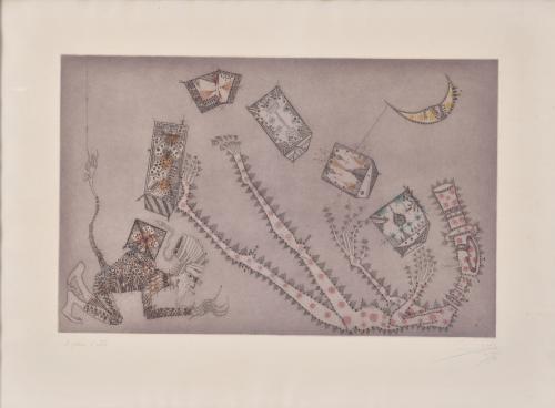 JOAN PONÇ I BONET (1927-1984). "Joc", 1975.