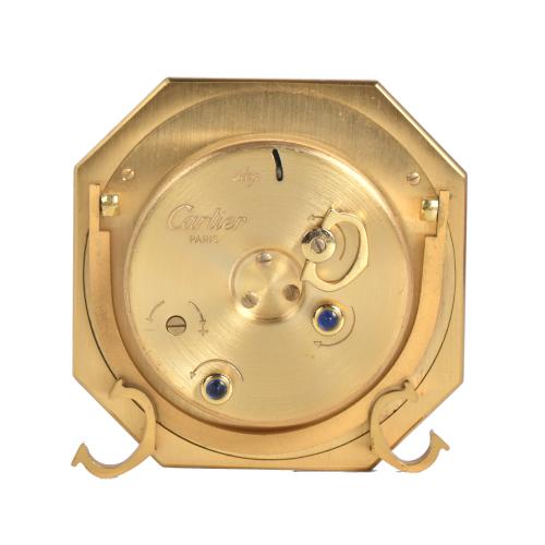 CARTIER. Reloj despertador modelo "Les Must". 
