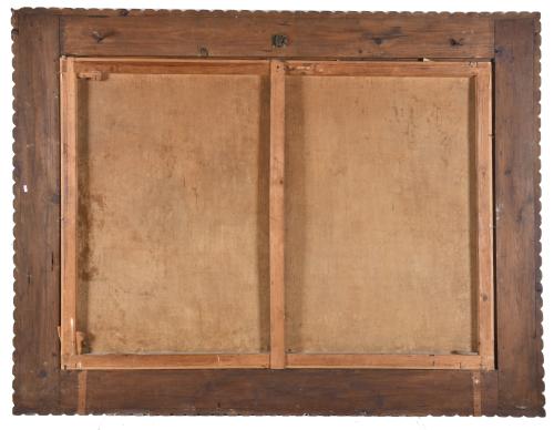ESCUELA ITALIANA, SIGLO XVIII. "Descendimiento de Cristo", 