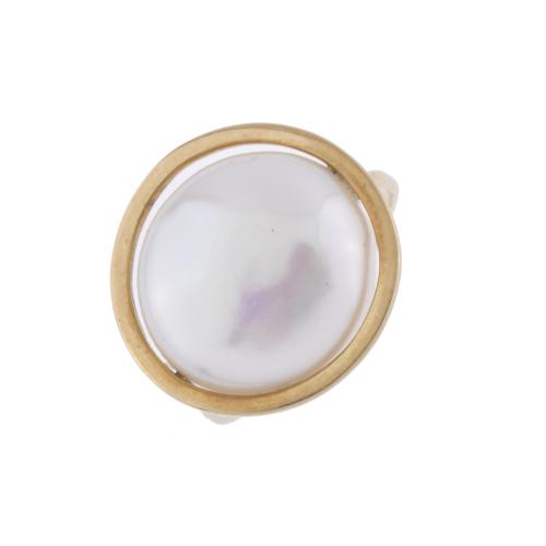 TOUS. Ring with a pearl.