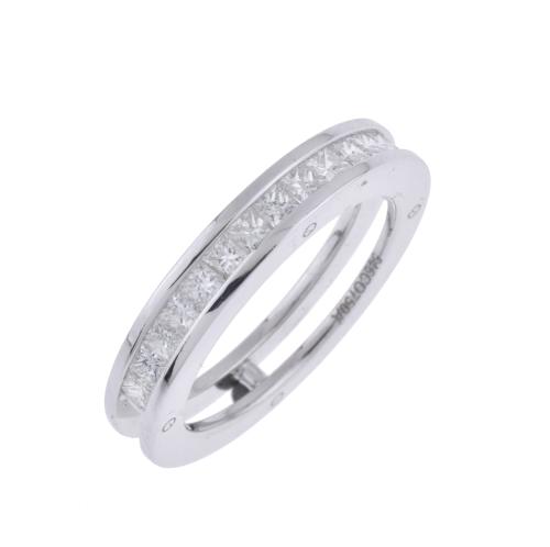 Diamonds half wedding ring.