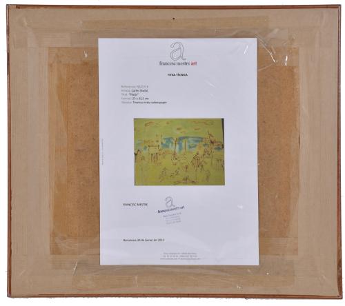 CARLES NADAL (1917-1998). "Playa".