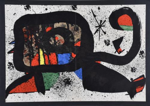 DESPUÉS DE JOAN MIRÓ (1893-1983). "La Formiga" y "Ocella".