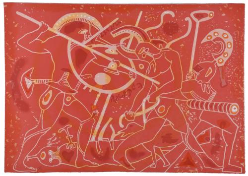 RAFAEL BARTOLOZZI (1943-2009) Conjunto de tres litografías: