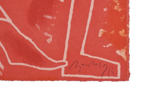 RAFAEL BARTOLOZZI (1943-2009) Conjunto de tres litografías: