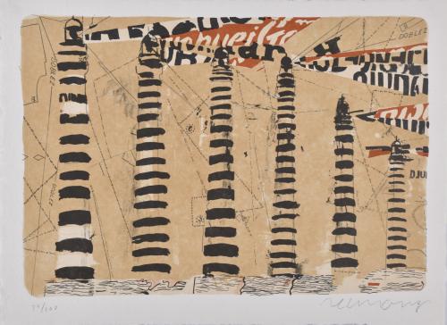 Set of 5 lithographs published by Casas Estivales.