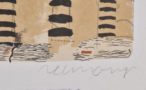 Set of 5 lithographs published by Casas Estivales.