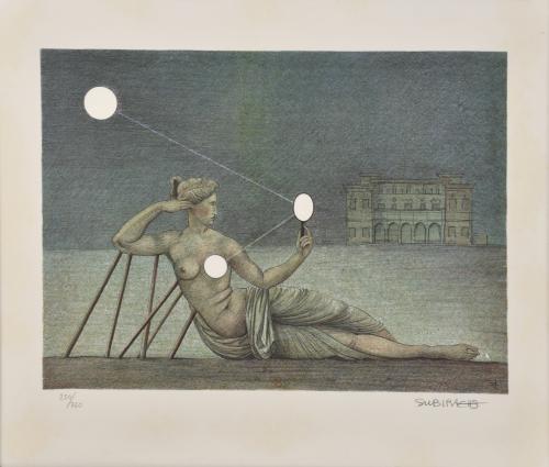 JOSEP MARIA SUBIRACHS (1927-2014). "Maja desnuda" y "Dama c