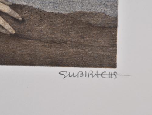 JOSEP MARIA SUBIRACHS (1927-2014). "Maja desnuda" y "Dama c