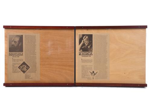 OSWALDO GUAYASAMIN (1919-1999). Y EDUARDO URCULO (1938-2003