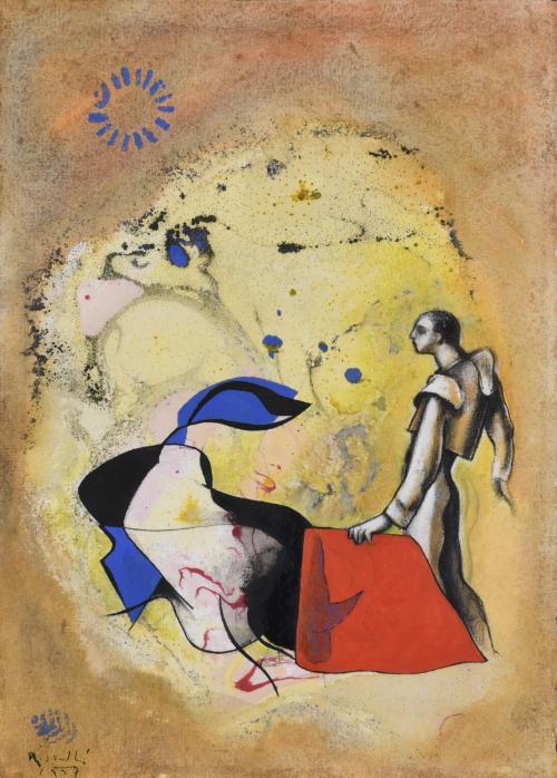 JOSEP MARIA ROSSELLÓ I VIRGILI (TARRAGONA, 1950). "Torero", 1997.