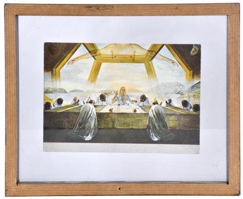 SALVADOR DALÍ I DOMÈNECH (1904-1989). Postcard signed in pe
