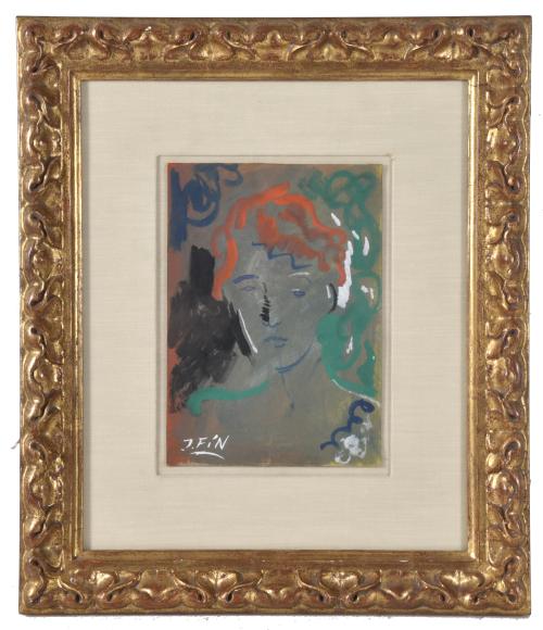 JOSE VILATO RUIZ, "FIN" (1916-1969).  &#39;Woman&#39;s portrait&#39;.