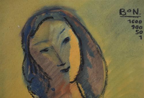 ROMÀ BONET SINTES "BON" (1886-1967).  "Retrato femenino", 1